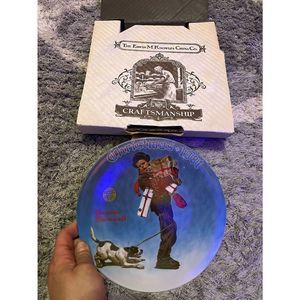 Edwin Knowles china Norman Rockwell